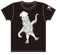 「LIFE! オリジナルTシャツ（イカ大王）黒（S・M・L）」イメージ