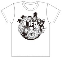 「LIFE! オリジナルTシャツ（全員集合）白（S・M・L）」イメージ