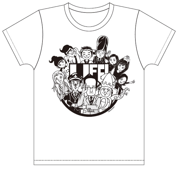 「LIFE! オリジナルTシャツ（全員集合）白（S・M・L）」イメージ
