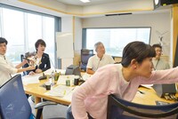 「大竹まこと ゴールデンラジオ！」生放送中の様子。