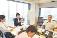 「大竹まこと ゴールデンラジオ！」生放送中の様子。