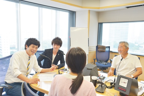 「大竹まこと ゴールデンラジオ！」生放送中の様子。