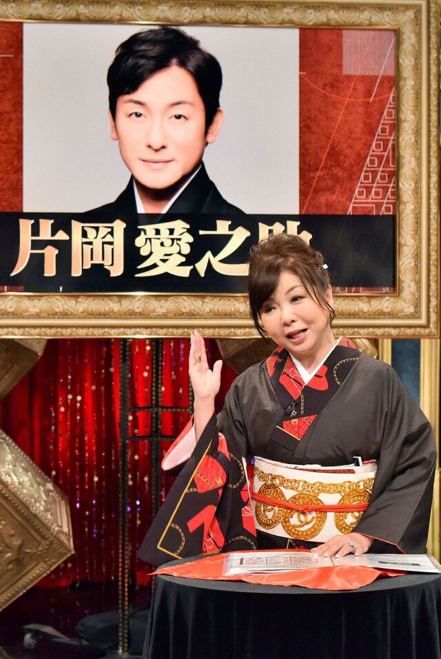 片岡愛之助について語るハイヒール・モモコ。(c)MBS