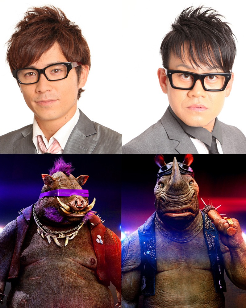 （上段左から）オリエンタルラジオ藤森、宮川大輔。（下段左から）ビーバップ、ロックステディ。