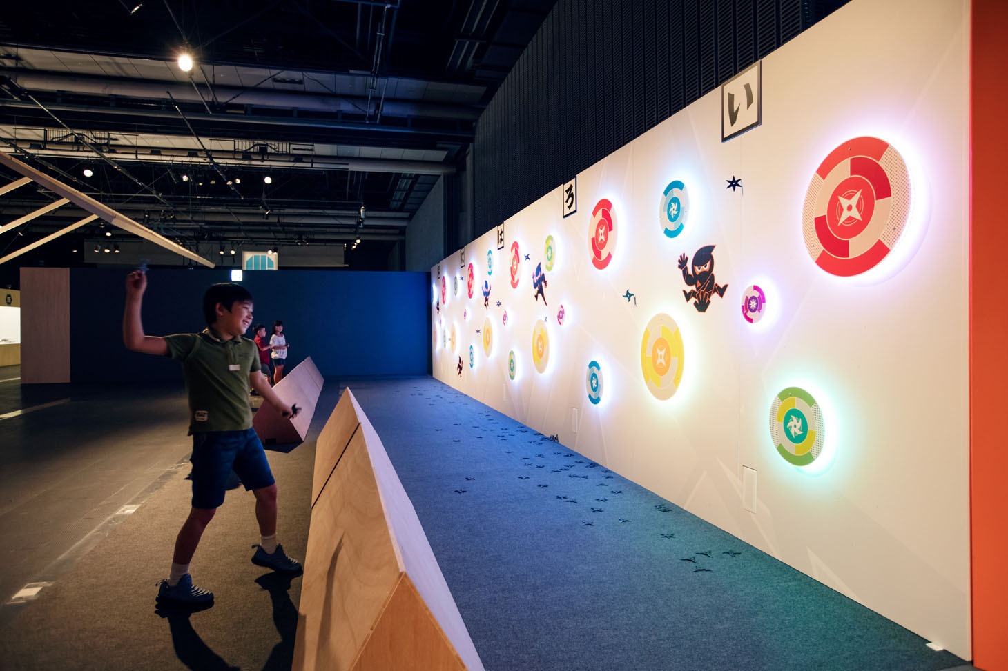 企画展「The NINJA-忍者ってナンジャ!?-」の様子。