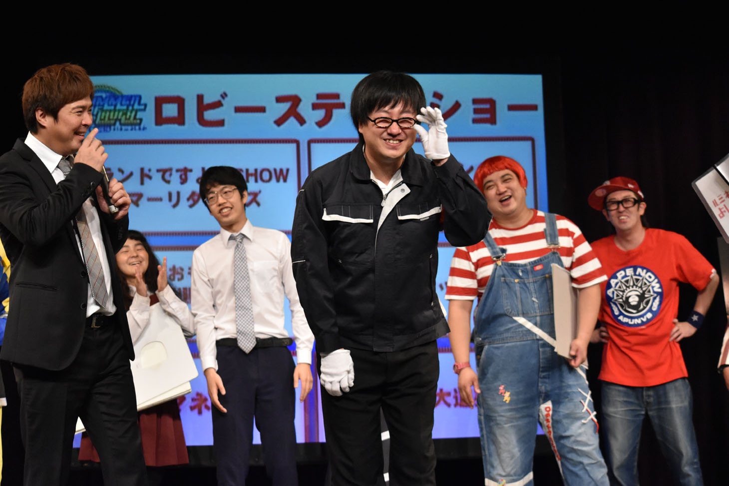 六角精児のものまねを披露するイチキップリン。