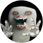 「戦慄!!恐怖のライト5」の「山の怪」。