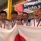 フィンスイミング日本代表の春日&じゅんいち、世界大会で銀メダル獲得