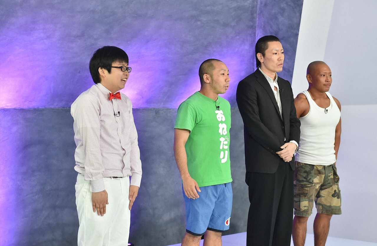 「有田ジェネレーション」に出演する（左から）高橋ちゃん、おねだり豊、あがすけ。(c)TBS
