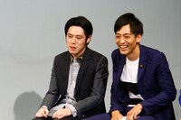 左から井下好井・好井、とろサーモン村田。