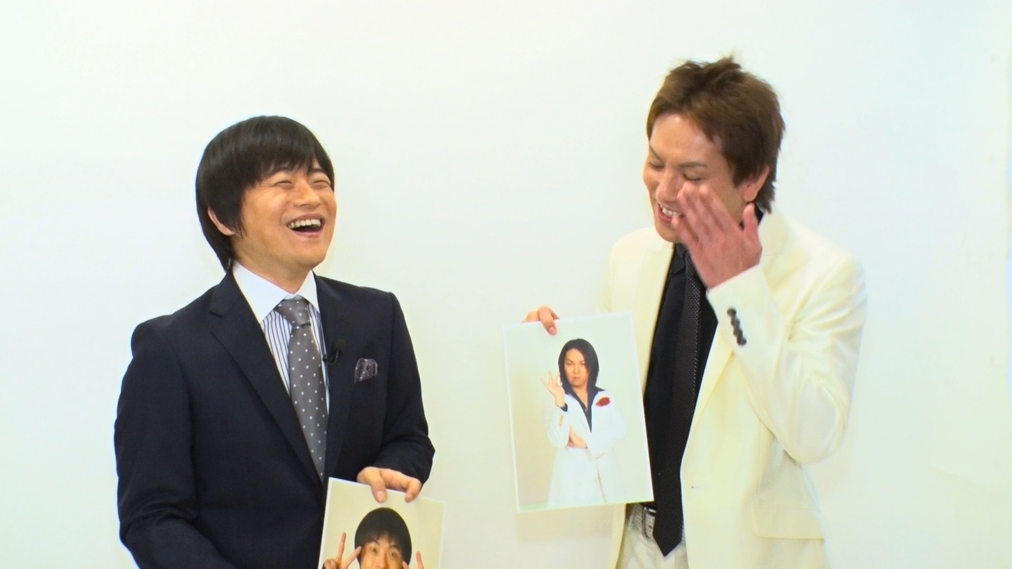 （左から）バカリズム、狩野英孝。(c)テレビ朝日