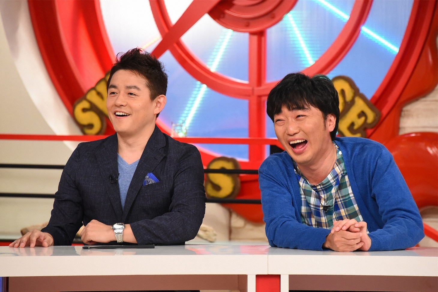 「マルコポロリ！」に出演するスピードワゴン。(c)関西テレビ