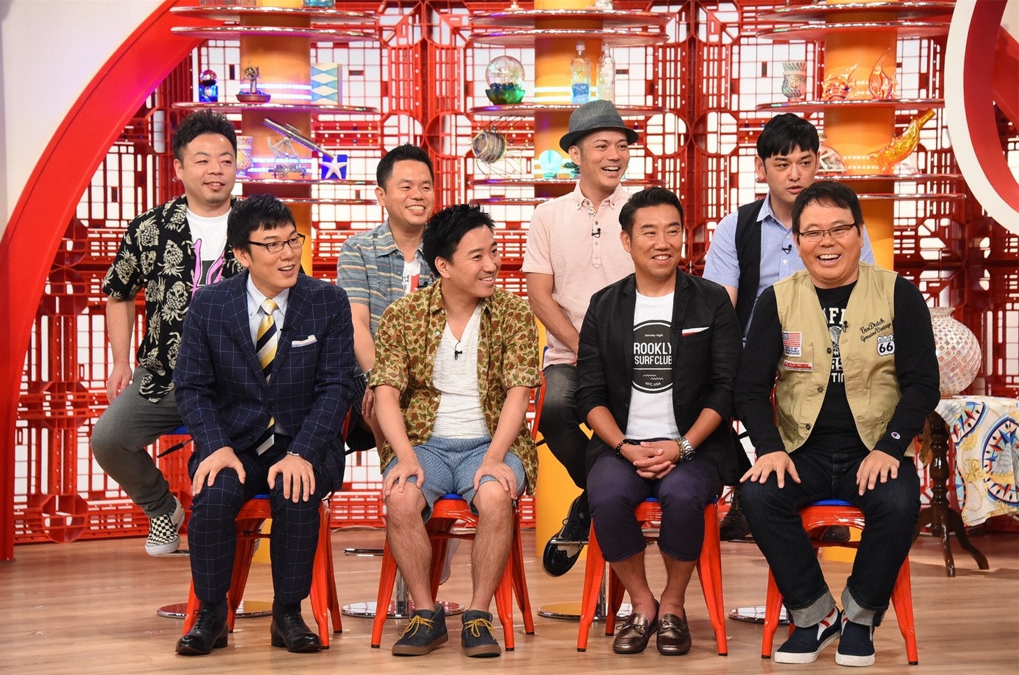 芸人リポーターたち。(c)関西テレビ