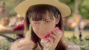 新CM「ティーガール 夏」篇のワンシーン。