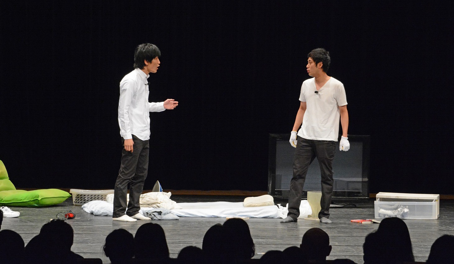 「マッハスピード豪速球単独【マッハ3】」の様子。