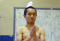 マリポーサのトサカを装着したハブサービス。