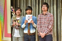 「あなたが選ぶ！お笑いハーベスト大賞2016」で優勝したトンツカタン。