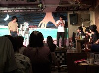 船引と木田の対決コーナーの様子。