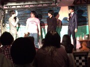 左からシャラ～ペ、ガクヅケ、ひみつスナイパー健・仁木。