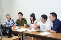 「キングちゃん」初回収録の様子。