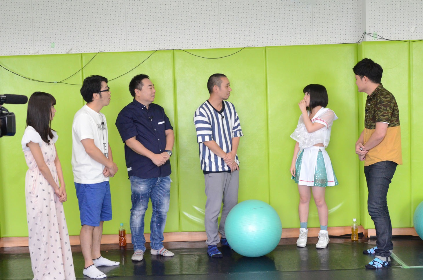 「キングちゃん」初回収録の様子。