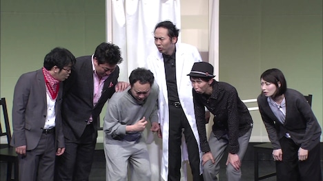 ゲストを迎えた合同コント「田中が考え中 特別編」のワンシーン。