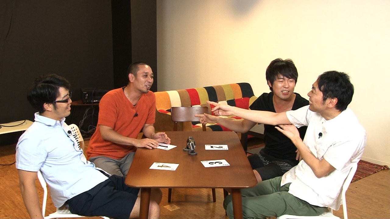 「メンタル強い王決定戦」に挑戦する（左から）ドランクドラゴン鈴木、千鳥・大悟、ウーマンラッシュアワー村本、アンガールズ田中。(c)テレビ東京