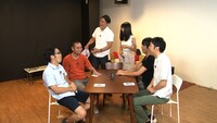 「メンタル強い王決定戦」の様子。