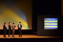 ミキによるアピールコーナーの様子。