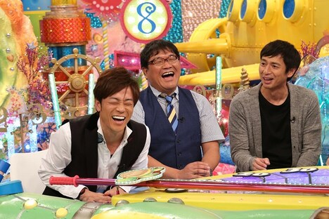「ニッポンのぞき見太郎 夏の2時間SP」に出演する（左から）陣内智則、カンニング竹山、チュートリアル徳井。(c)関西テレビ