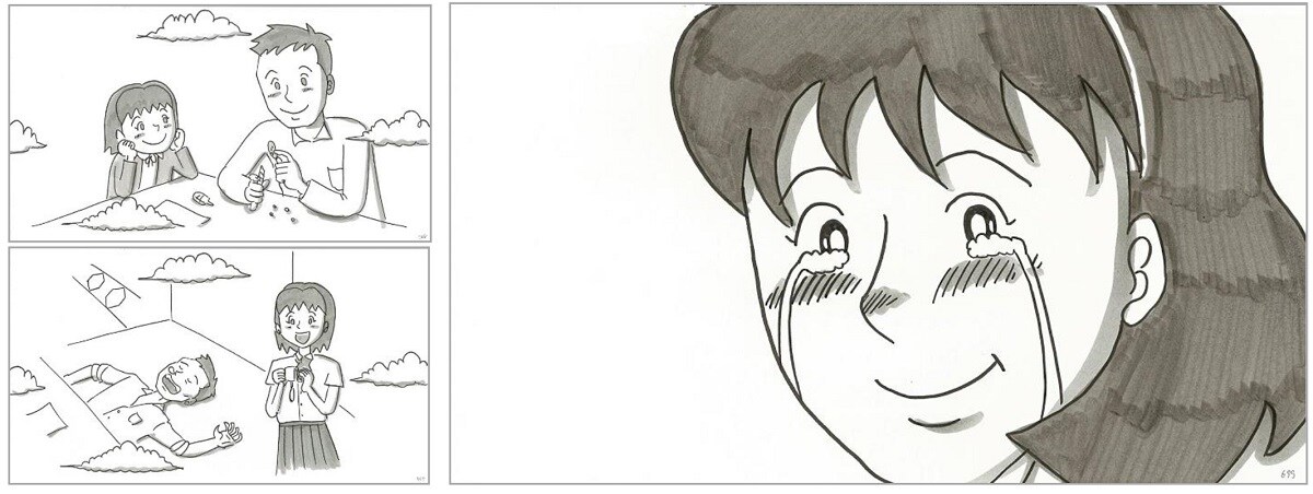 ある女性が亡き父に宛てた手紙「お父さんは愛の人」を鉄拳がパラパラマンガに