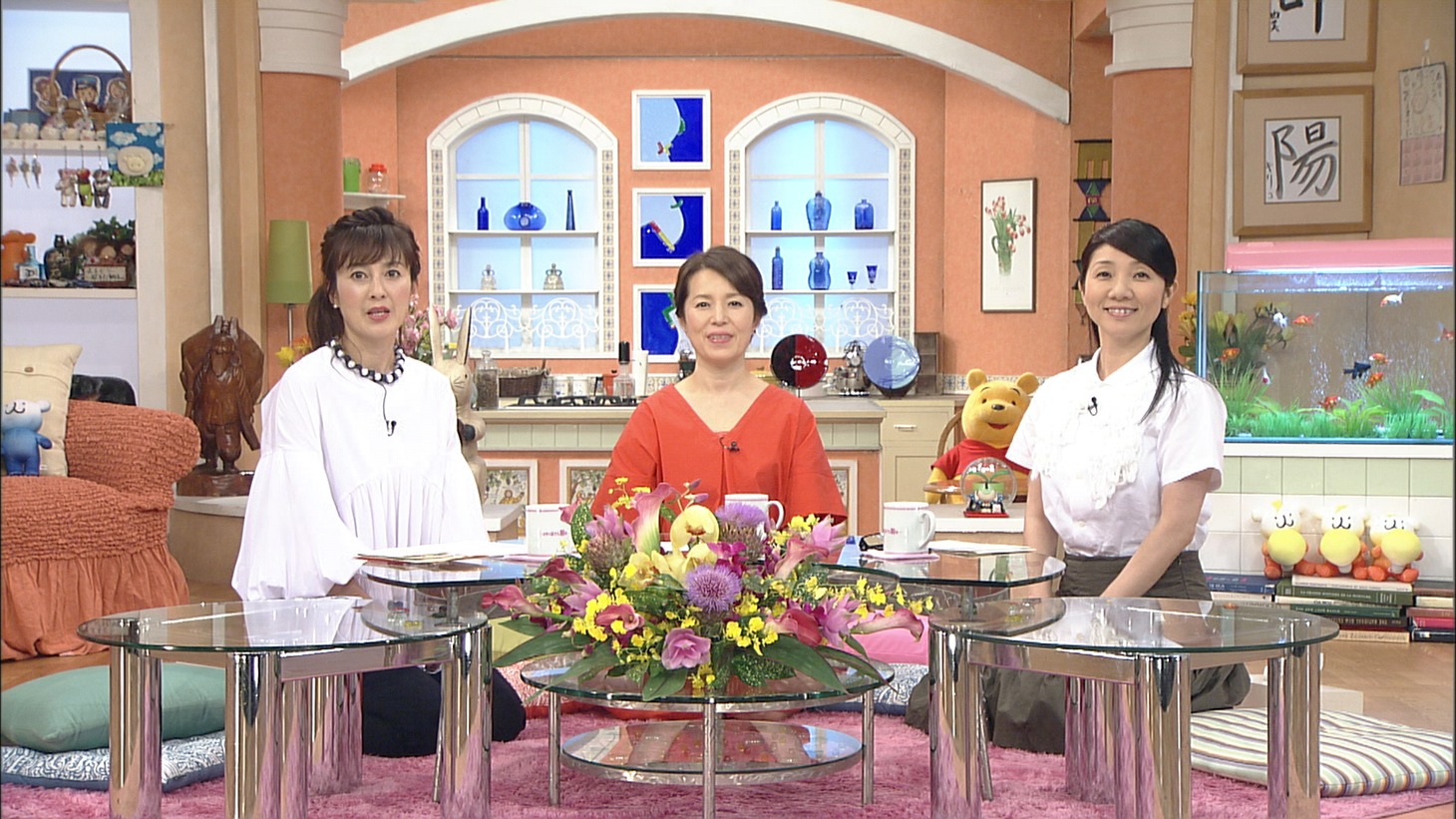 （左から）森尾由美、磯野貴理子、松居直美。(c)フジテレビ