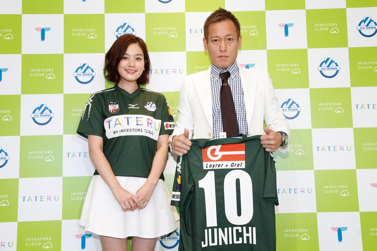 じゅんいち歓喜、オフィシャルで本田圭佑に携われる仕事舞い込む