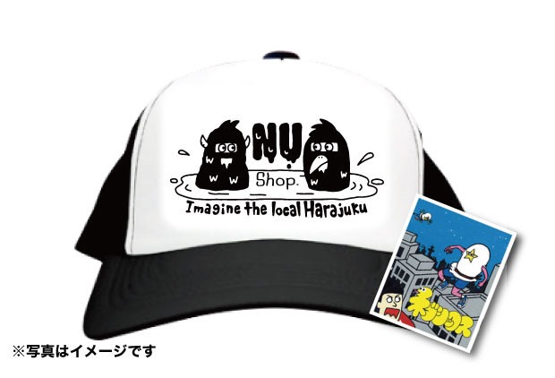「原宿を地元で想像してた2人展」オリジナルキャップ
