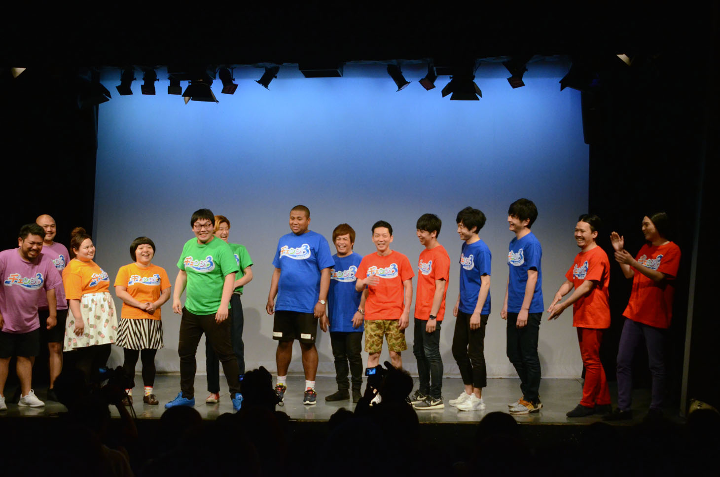 「チェンジ3」収録の様子。
