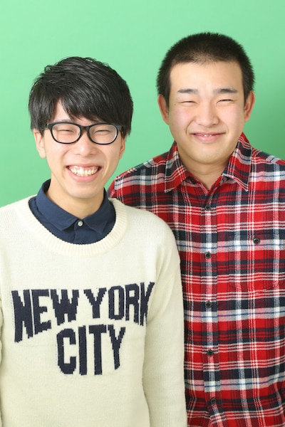 おべんとばこ。左から中川浩太、オオハシ。