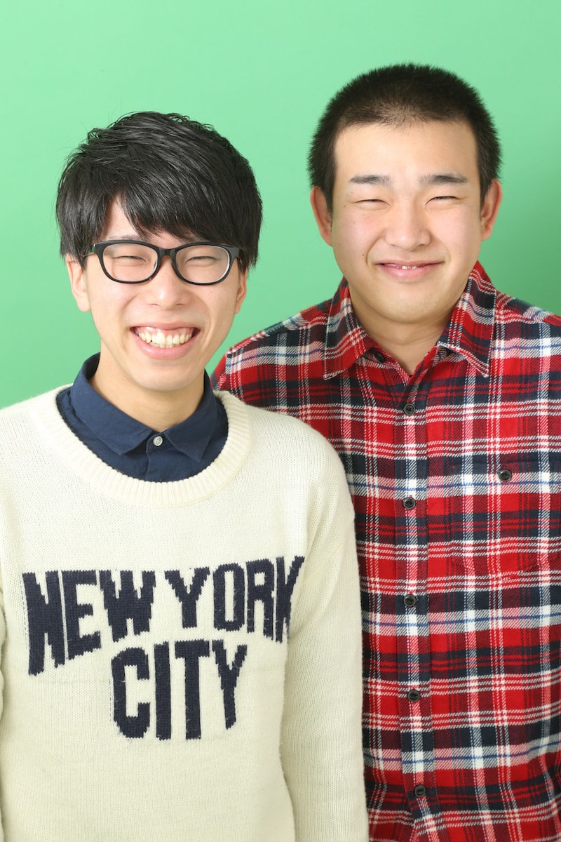 おべんとばこ。左から中川浩太、オオハシ。