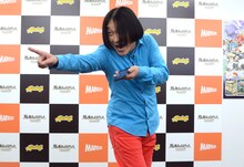 新CM発表会に出席した永野。