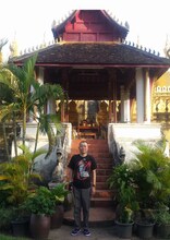 ラオスを旅する千原せいじ。(c)読売テレビ