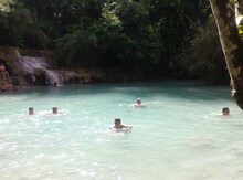 ラオスを旅する千原せいじ。(c)読売テレビ