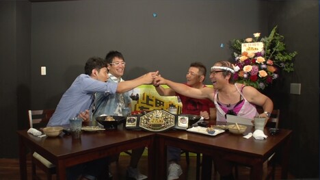 「上田ちゃんネル 祝10周年記念!! 想い出の名珍場面一挙蔵出し 3週もブチ抜いちゃうのかよSP」(c)テレビ朝日