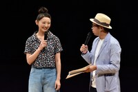 （左から）おのののか、おぎやはぎ矢作。