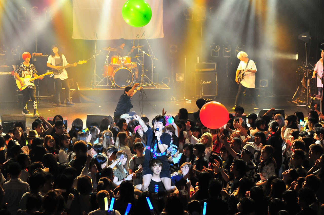 昨日7月29日に行われたライブの様子。