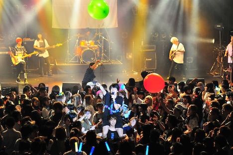 昨日7月29日に行われたライブの様子。