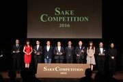 「SAKE COMPETITION 2016」の様子。
