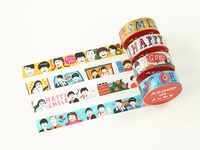 イフクカズヒコがデザインしたマスキングテープ。