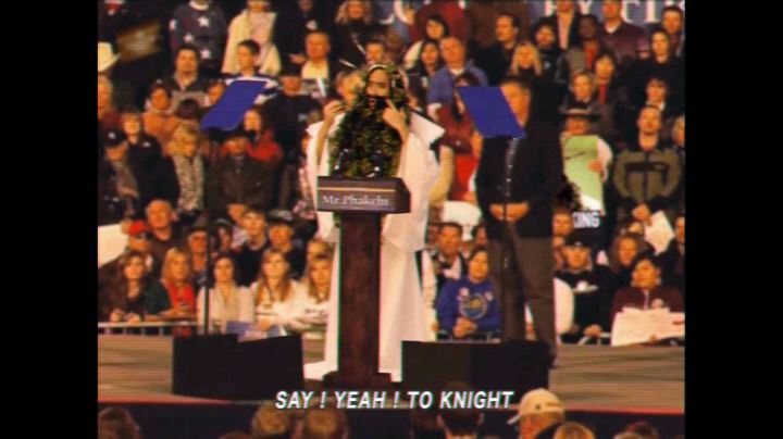 「10神ACTOR VS ワッキー 『パクチー・ヘブン』 Official Music Video」のワンシーン。