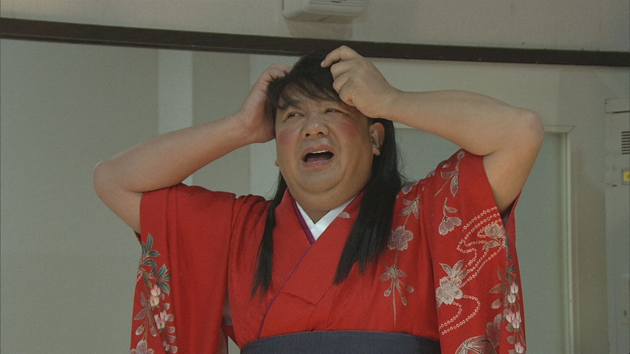 コントに参加するTKO木下。(c)NHK