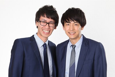 「おはよう朝日土曜日です」でネタを披露するコマンダンテ。