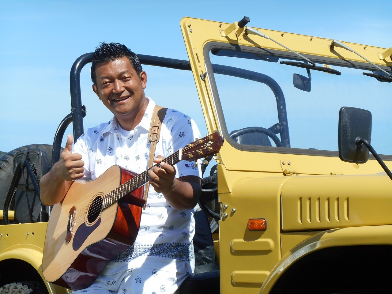 山口智充が屋久島のスケールに感動、オリジナル曲を島に捧げる